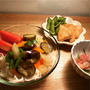 夏野菜焼き浸し素麺 と 3月のライオン