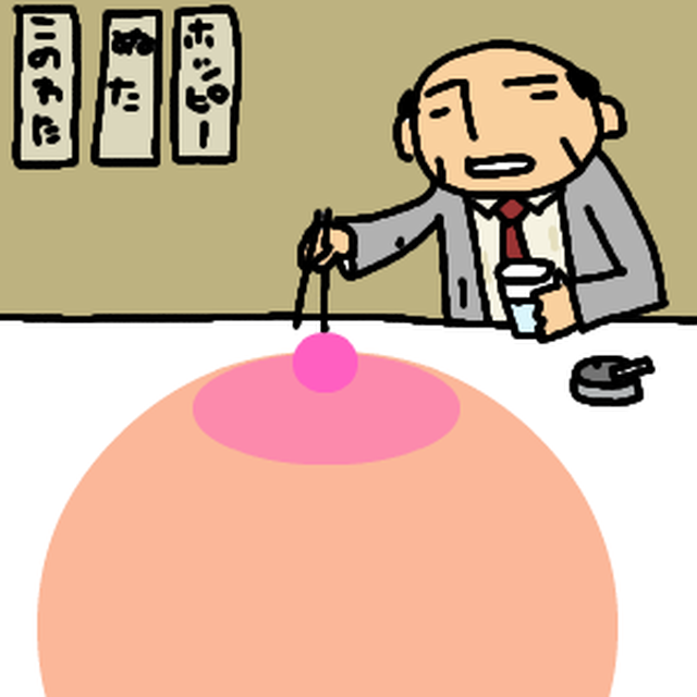 グミの硬さが乳首の硬さ