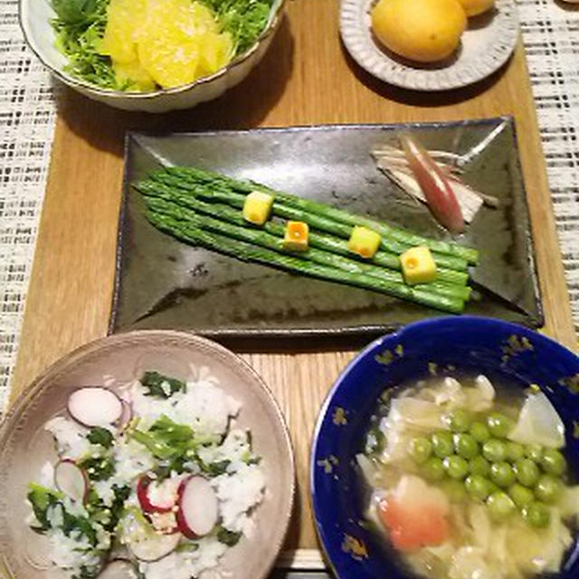 九州野菜で彩り御膳♪