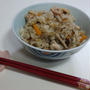 舞茸と鶏肉の炊き込みごはん