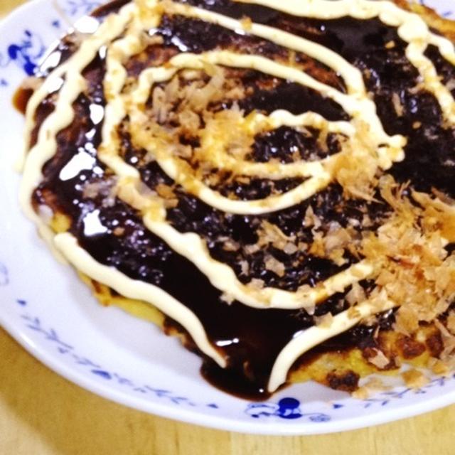 山芋入りお好み焼き