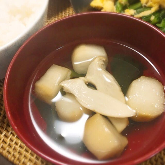 エイプリルフールに なんちゃって松茸のお吸い物 By Chikaさん レシピブログ 料理ブログのレシピ満載