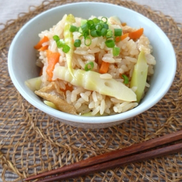 旬の味♡たけのこご飯