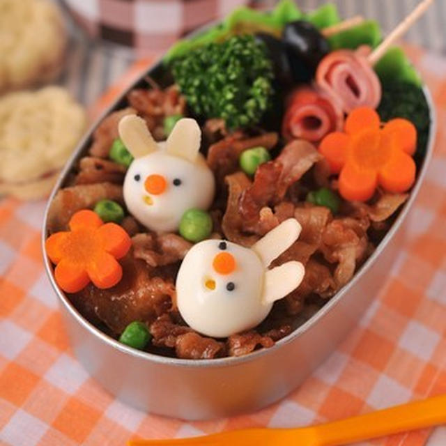 豚丼のお弁当