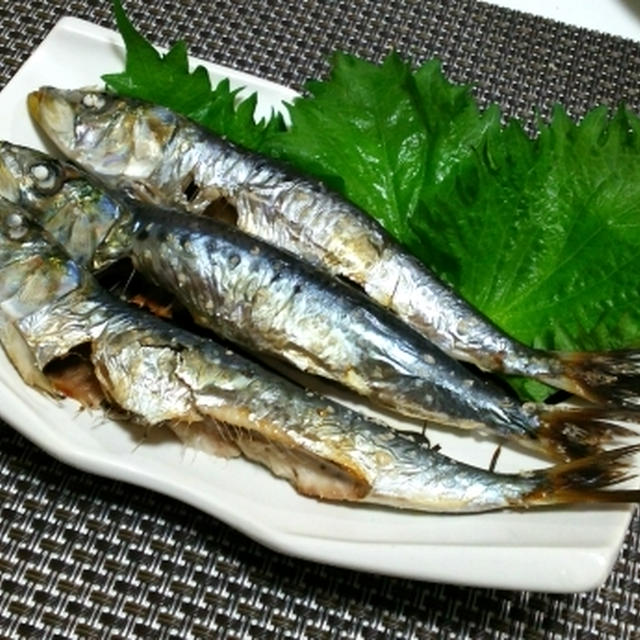 イワシの塩焼き