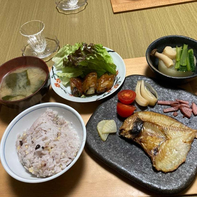 うどんスープでふろふき大根(レシピ有)とか魚とかの和食ご飯