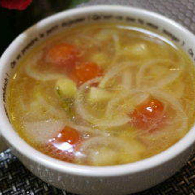 カラダの芯まで温まる生姜スープ