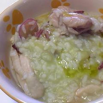 サツマイモ味ご飯。