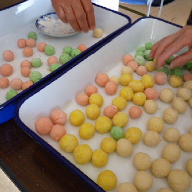 みずき団子作り
