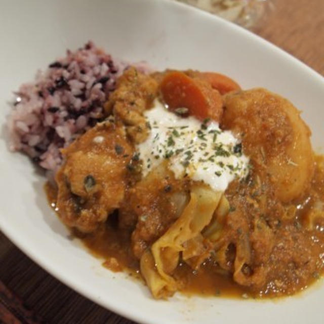 ＊久々カレーはルーから＊