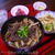 電子レンジレシピ。　牛しぐれ丼♪