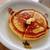 今日は…ホットケーキと講演会♪
