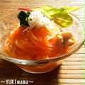 わかめとしらすのトマトソースで春雨パスタ「スマートレシピ」 by YUKImamaさん