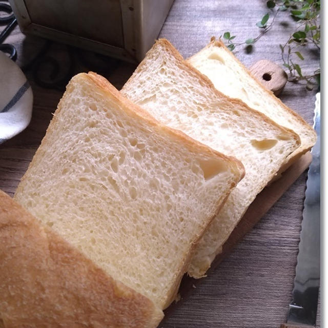 【ヨーグルト×卵】ふわふわ真四角食パンで朝の時短(笑)にーに保育園に居なかった！