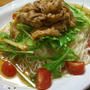 すっぱ味噌しゃぶのそうめん♪