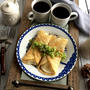 Vanilla Yogurt and Banana Stuffed Crepesヨーグルトとバナナ入りクレープ