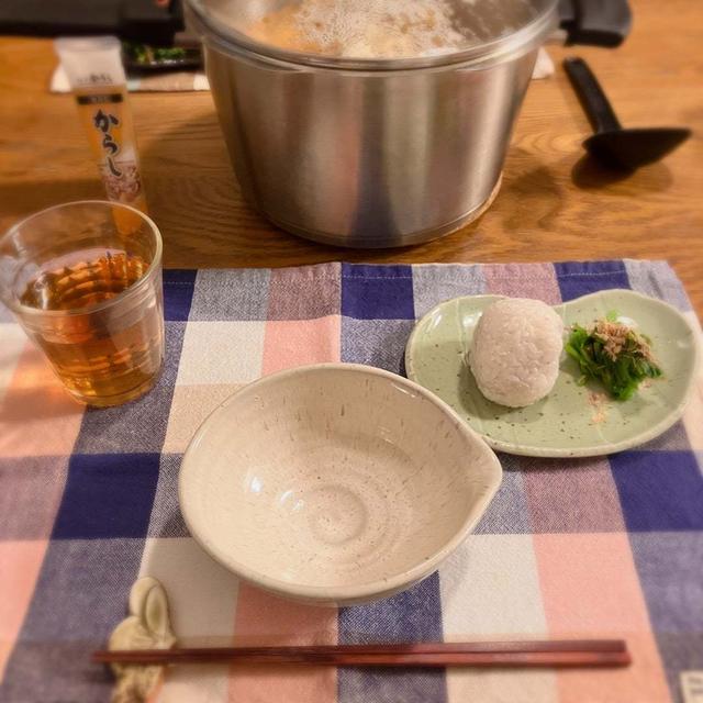 【食卓の真ん中に圧力鍋が鎮座】今季初おでん、晩ごはん