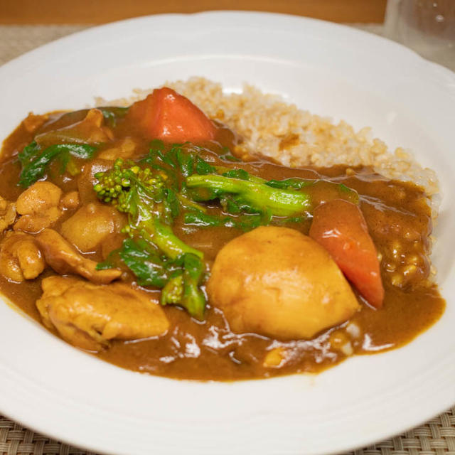 菜の花チキンカレー