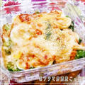 ★ゆで卵とブロッコリーの明太マヨチーズ焼★ by mimikoさん