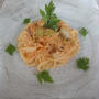 キムチとしゅうまいの冷製パスタ