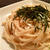 ピリ辛クリーム明太うどん、おやつにフマスディップ★