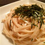 ピリ辛クリーム明太うどん、おやつにフマスディップ★