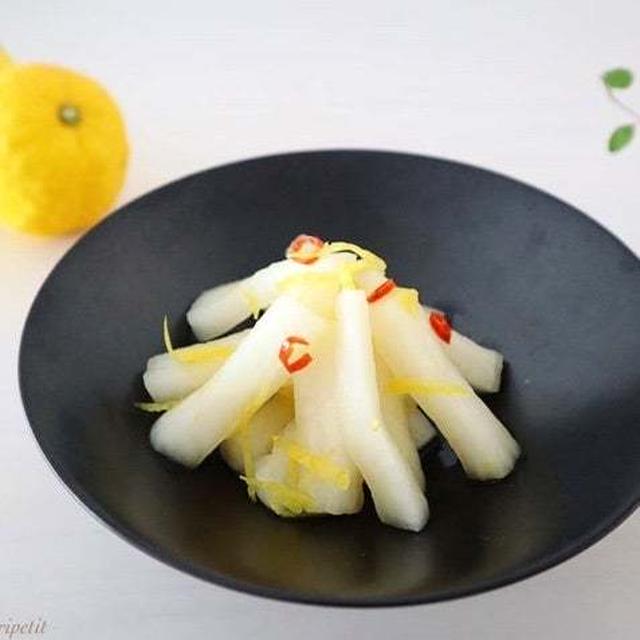 ＼2ステップで簡単／箸が止まらない‼︎めちゃウマ♡柚子大根