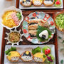 美味しい干物とデコいなり寿司で夜ごはん＊
