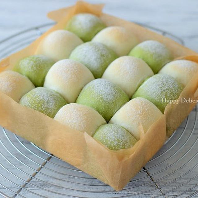ほうれん草のちぎりパンでブランチ