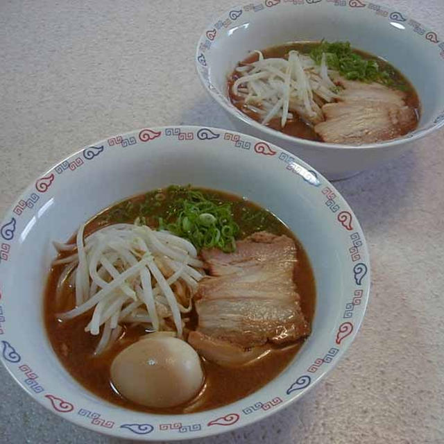叉焼味噌ラーメン