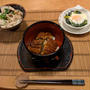 鰻丼・そうめんバチ汁の晩ご飯と　楽しかったゴルフラウンド♪