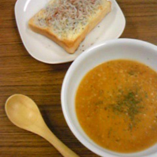 ブレッド＆スープの夜食