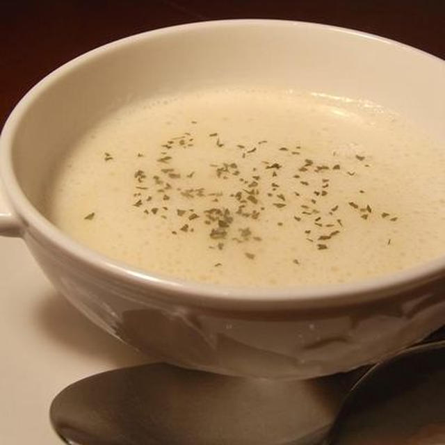 あったかじゃがいものポタージュスープと、ひんやりビシソワーズ