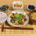 豚と茄子の胡麻炒め