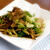 野菜炒めと酢の物と…