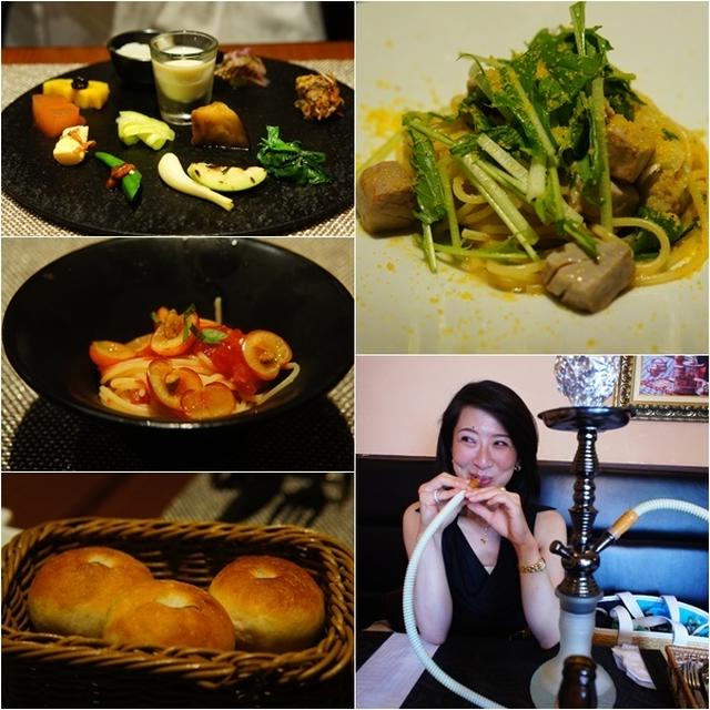 OGGI DAL-MATTO＆ﾙ･ﾏｸﾞﾚﾌﾟで水タバコ＠西麻布