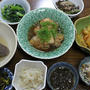 「鶏のみぞれ煮」など煮物多めの晩ご飯