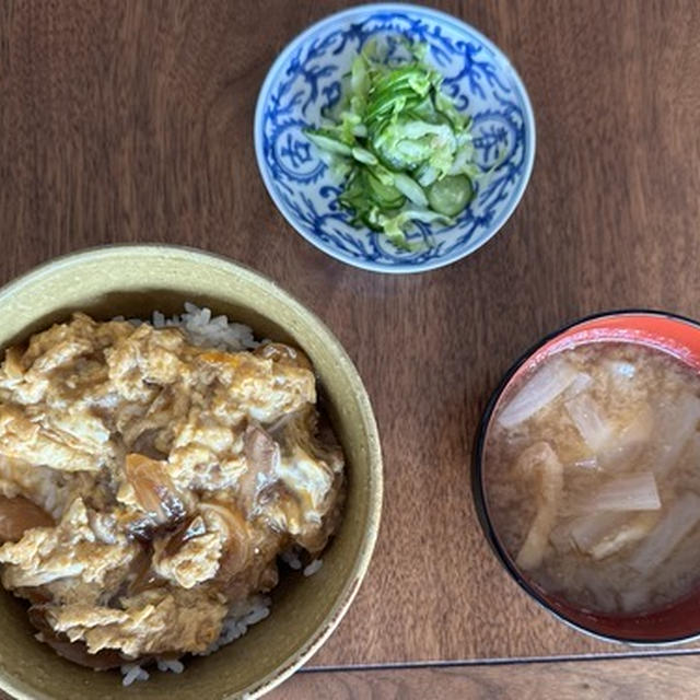 前日に下準備しておいた朝ご飯