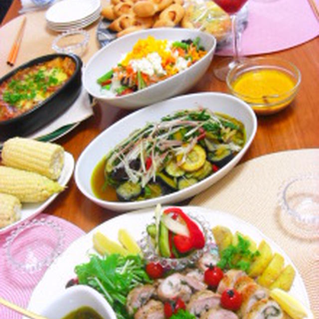 お別れ会（持ち寄り料理）