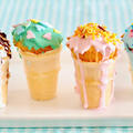 溶けないアイスクリームコーンカップケーキ | 海外向け日本の家庭料理動画 | OCHIKERON