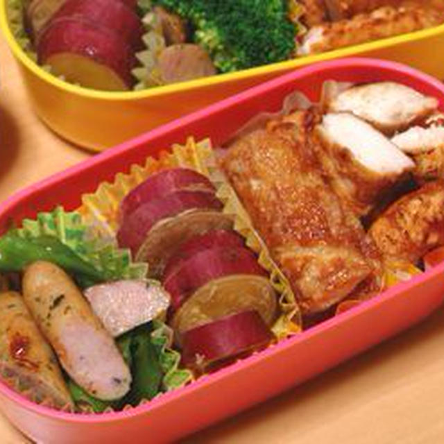 粉で違う色と味