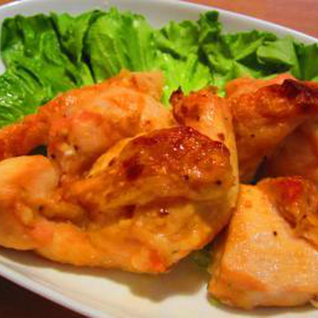 ﾋﾞｽﾄﾛでから揚げ～♪ｲﾝｸﾞﾘｯｼｭﾏﾌｨﾝを焼いて鶏のから揚げｻﾝﾄﾞ♪