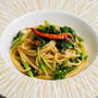 ふきのとう味噌と菜の花のパスタのレシピ