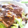 スタミナレシピ豚の唐揚げカレー