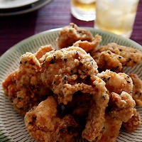 簡単ジュウシー・・白だし胡麻チキン♪