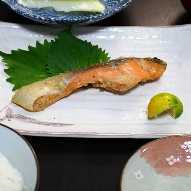 香り立つ～自家製「鮭の酒粕漬け」