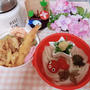 冷やし天ぷらうどん弁当【麺弁当】 #デコ弁