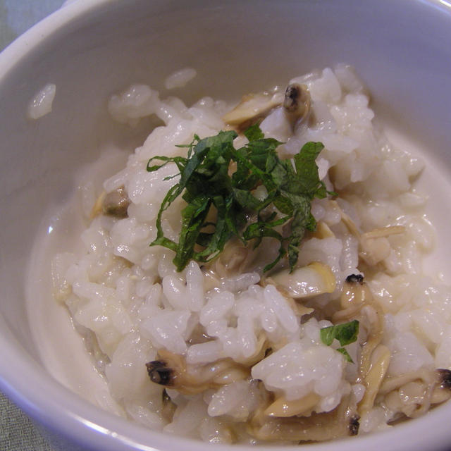 あさりのお粥