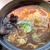 加茂水族館のランチ　クラゲラーメンとクラゲソフト食べたぞい