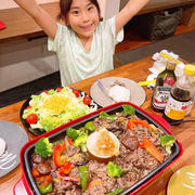 ホットプレートでおろしステーキです！！